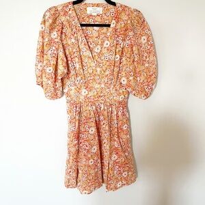 Floral Puff Sleeve Dress